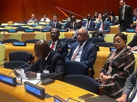 Ministro das Rela&ccedil;&otilde;es Exteriores, T&eacute;te Ant&oacute;nio participou, em Nova Iorque, na Reuni&atilde;o Ministerial da Comiss&atilde;o para a Consolida&ccedil;&atilde;o da Paz na ONU - MIREX