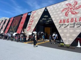 Pavilh&atilde;o de Angola - DR