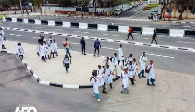Largo das escolas em Luanda