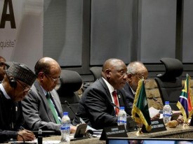 Ramaphosa re&uacute;ne Comit&eacute; da Uni&atilde;o Africana para avaliar situa&ccedil;&atilde;o no Sud&atilde;o do Sul - DR