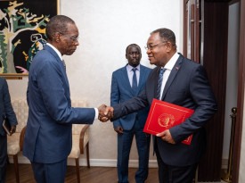 Embaixador angolano no Senegal apresenta Cartas Figuradas  - DR