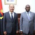 Ministro das Rela&ccedil;&otilde;es Exteriores, T&eacute;te Ant&oacute;nio, abordou coopera&ccedil;&atilde;o bilateral com embaixador da China em Angola, Zhang Bin