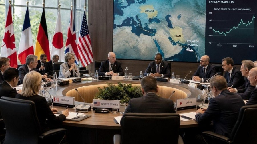 G7 aprova liberta&ccedil;&atilde;o de reservas de petr&oacute;leo e gas&oacute;leo
