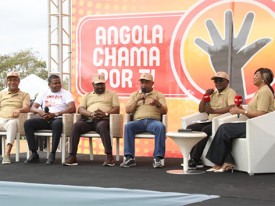 Arranque da Campanha "Angola chama por ti" - DR