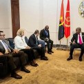 Presidente da Rep&uacute;blica, Jo&atilde;o Louren&ccedil;o, concedeu audi&ecirc;ncias a l&iacute;deres empresariais, na sua estada no Egipto