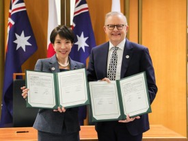 Jap&atilde;o e Austr&aacute;lia refor&ccedil;am coopera&ccedil;&atilde;o econ&oacute;mica  - DR