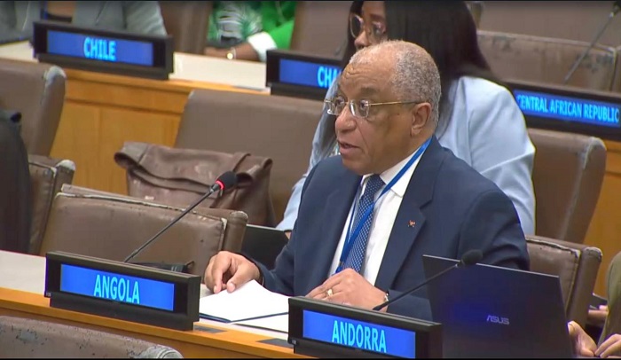 representante permanente de Angola junto das Na&ccedil;&otilde;es Unidas, Francisco Jos&eacute; da Cruz