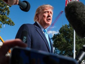 Trump defende que a Ucr&acirc;nia deve ter um novo Presidente e critica Zelensky - DR