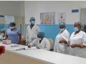 Profissionais de sa&uacute;de - DR