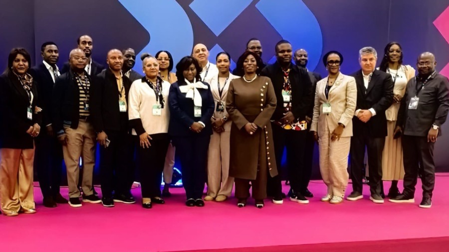 Participantes na Feira Internacional dos Produtos do Mar Congelados 