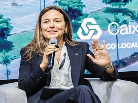 Presidente da Comiss&atilde;o Executiva do Banco Caixa Geral Angola (BCGA), Manuela Ferreira - DR