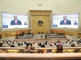 Presidente da Rep&uacute;blica, Jo&atilde;o Louren&ccedil;o, fala de autarquias na apresenta&ccedil;&atilde;o da Mensagem de 2026 sobre o Estado da Na&ccedil;&atilde;o na Assembleia Nacional - Edi&ccedil;&otilde;es Novembro