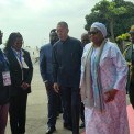 Presidente da Nam&iacute;bia visita refinaria de Luanda 