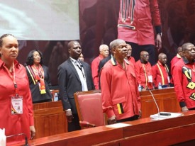 Presidente do MPLA, Jo&atilde;o Louren&ccedil;o, dirige reuni&atilde;o ordin&aacute;ria do comit&eacute; Central do partido - Jornal &Eacute;ME