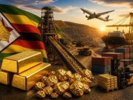 Exporta&ccedil;&otilde;es de mercadorias do Zimbabwe aumentam mais de 60% - DR