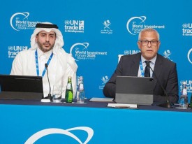 Doha acolhe f&oacute;rum mundial para mobilizar investimento internacional - DR