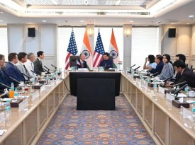 &Iacute;ndia e Estados Unidos aproximam-se da conclus&atilde;o de acordo comercial - DR