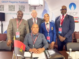 Delega&ccedil;&atilde;o angolana em Moscovo  - DR