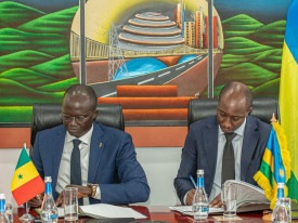 Rwanda e Senegal aproximam empresas para estimular com&eacute;rcio bilateral - DR