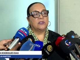 Ministra da Administra&ccedil;&atilde;o P&uacute;blica, Trabalho e Seguran&ccedil;a Social, Teresa Rodrigues Dias - Rede Girassol